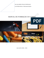 Manual de Formação Do Curso - Ano Lectivo 2020 - 2021