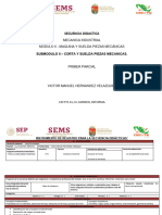 Secuencia Sub Ii Corta y Suelda Piezas Mecanicas 3b-1er Parcial