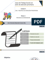 Procesos de Trabajo Social Con Población de Atención Prioritaria