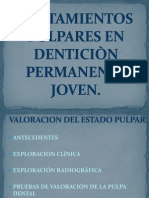 Tratamientos Pulpares en Denticiòn Permanente Joven