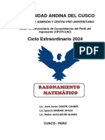 Raz Matemático 2024 - Extraordinario