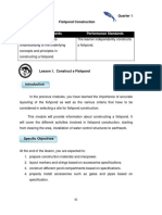 Content Standards Performance Standards: Quarter 1 Fishpond Construction