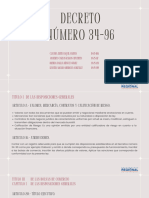 Decreto Numero 34-96