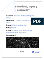 Trabajo Final - Fisica y Quimica - Richard Patrick Malpica Pirgo