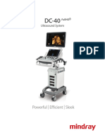 Mindray DC-40 Ultrasound Brochure