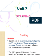 8 Staffing