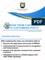 IFRS 15 Revenue From Contracts With Customers Slides