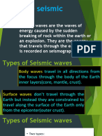 Seismic Waves and Trianguation Method