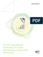 End of Cheap Deposits: Implications For Banks' Deposit Betas, Asset Growth, and Funding