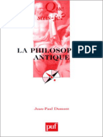 La Philosophie Antique Jean Paul Dumont L@BibliothèqueDuSage