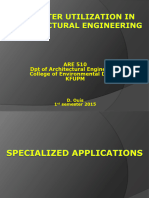 ARE - 510 - 3 - Specialized Application