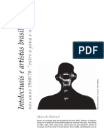 Inteletuais e Artistas Brasileiros Nos Anos 1960 1970 Entre A Pena e o Fuzil LMarcelo Ridenti