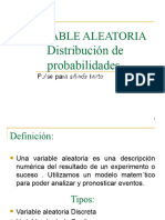 Distribución de Probabilidades