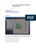 Creating Graphics For A Full Screen PDF Presentation in Coreldraw® Graphics Suite X3