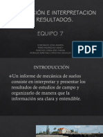 Presentación e Interpretacion de Resultados 