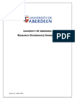 Research Governance Handbook