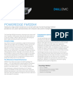 Dell PowerEdge FM120x4 Spec Sheet