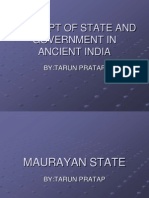 F5edaconcept of State and Government in Ancient India.