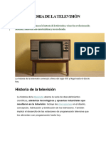 Historia de La Televisión