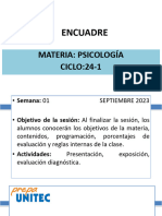 Encuadre Psicología 24-1