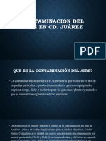 Contaminación Del Aire en CD. Juárez