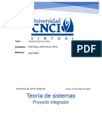 Teoria de Sistemas Proyecto Integrador CRISTHIAN