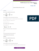 Ncert Solutions For Class 11 Maths May22 Chapter 15 Statistics