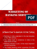 Marketing of Banking Services-Group 1