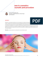 Use of Enzymes in Cosmetics Proposed Enzymatic Peel Procedure