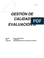 Evaluacion N°3 Gestion de La Calidad