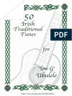 50 Irish Traditional Tunes For Low G Ukulele