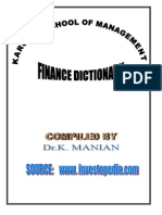 Financial - Dictionary