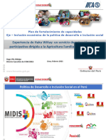 Webinar 03 - Experiencia de Haku Wiñay - Un Servicio de Extensión Rural Participativa Dirigida A La Agricultura Familiar de Subsistencia