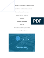 ESTRUCTURA DE DATOS - Jean Carlo Ronces Vergara