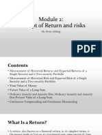 CH 2 Concept of Return and Risk