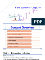 Plant Design and Economics - Cheg5184: Tsegay G