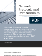 Network Protocols and Port Numbers