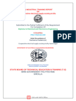 Training Report 17024-Ee-259 A.swathika