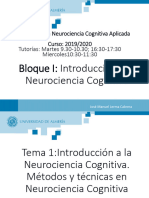 Esquema Tema 1. Introducción A La Neuropsicología