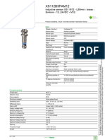 XS112B3PAM12: Product Data Sheet