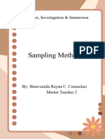 Sampling Methods