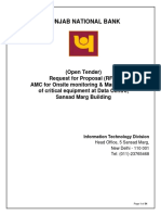 RFP For AMC For Onsite Monitoring and Management of Critical Equipment at Data Centre, Sansad Marg Building