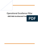 Wellarchitected Operational Excellence Pillar