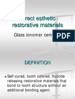 Lecture 5 & 6 - Glass Ionomer Cements (Slides)