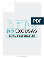 Menus Reto Noexcusas