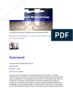 Qualitative Vs Quantittaive Methods