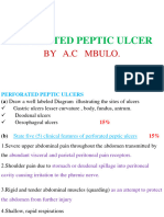 Peforated Peptic Ulcer