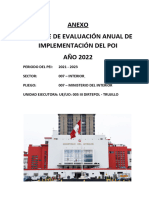 Informe de Evalucion Anual Poi Mayo 2022