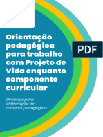 Orientações Pedagógicas para Trabalho Com Projeto de Vida.