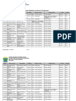 Relatorio - Designados Coronel Sapucaia